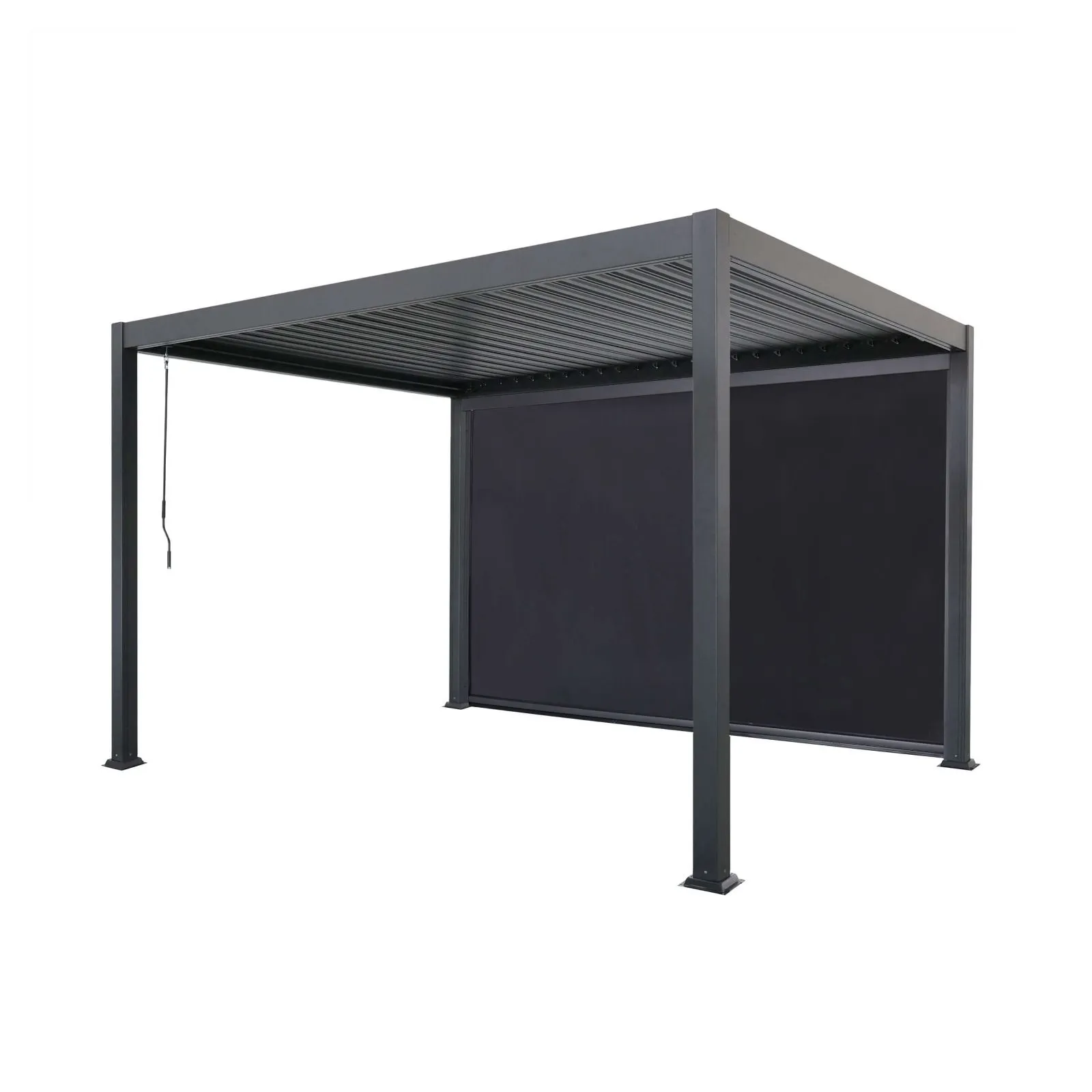 Allaklapitav ruloo aia pergolale, antratsiithall, 3 m