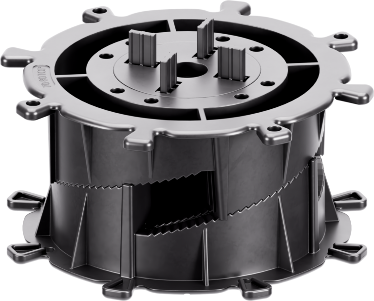 DD Group SPIRAL reguleeritav terrassijalg 70–90 mm